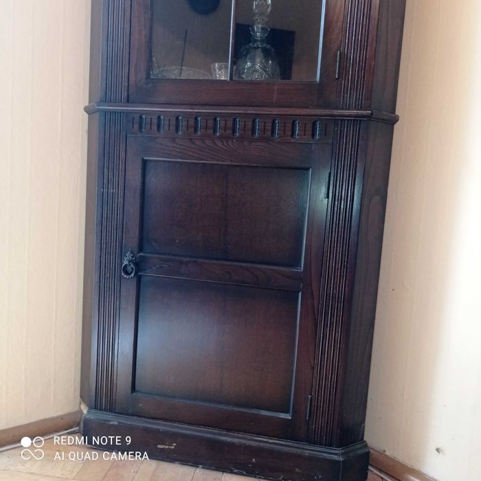 witryna narożna, narożnik, barek