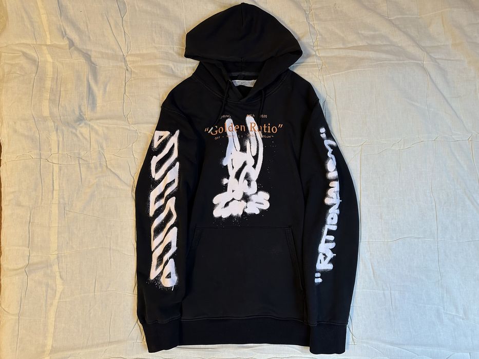 Худі Virgil Abloh Off White Harry The Bunny Graffiti XL