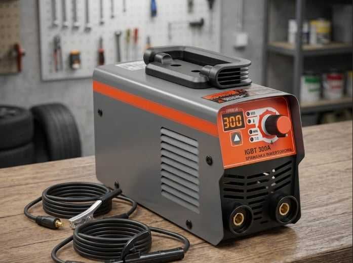 NOWA Spawarka 300A IGBT MMA TIG LIFT LCD Elektroda 4mm Hot Start Arc Force Anti-Stick Elektronarzędzia