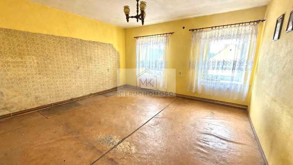 Mieszkanie inwestycyjne 77 m² | 3 pokoje | Parter | Bezczynszowe | Ujeździec, do remontu