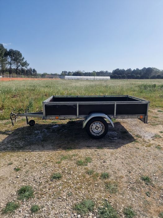 Reboque carga 2.5m x 1.40m basculante