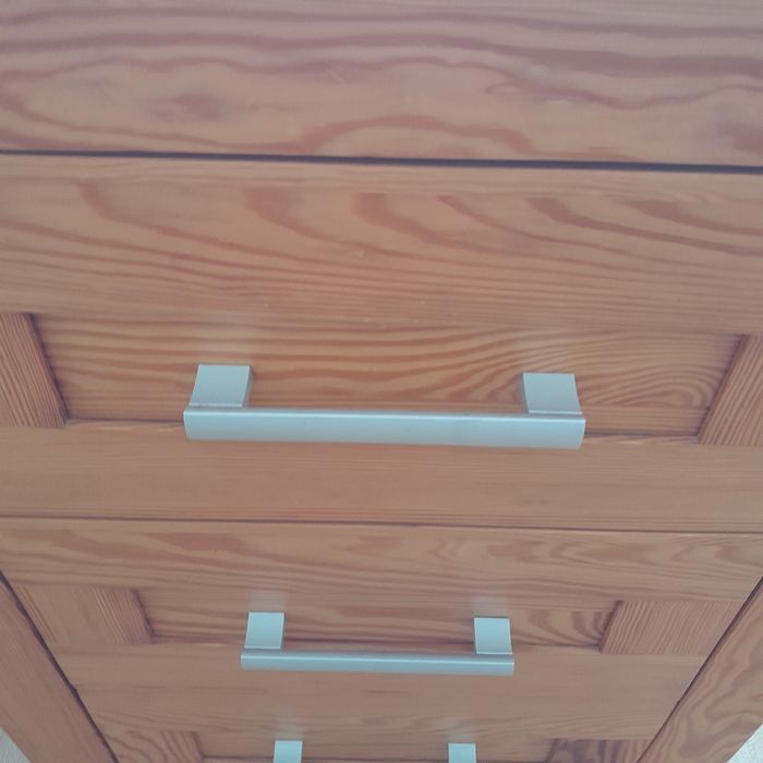 Biurko sosnowe z szufladami