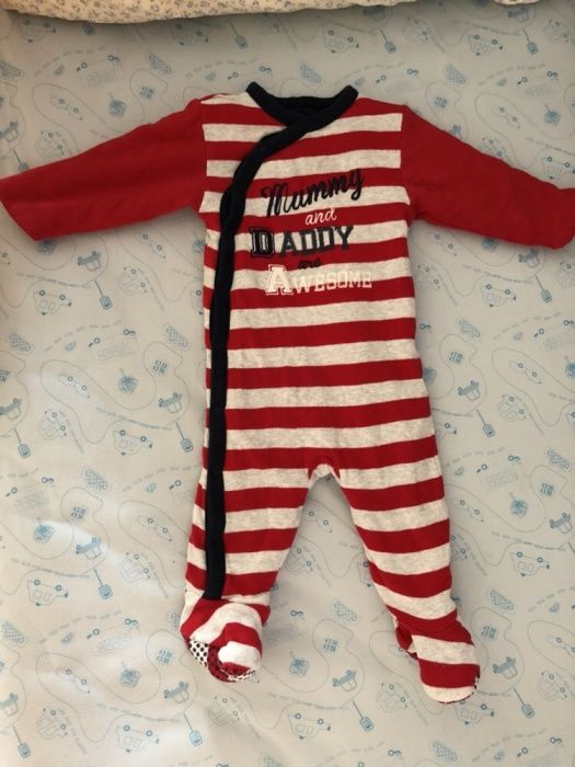 Комбинезон Mothercare 6-9 месяцев. Утеплённый человечек.