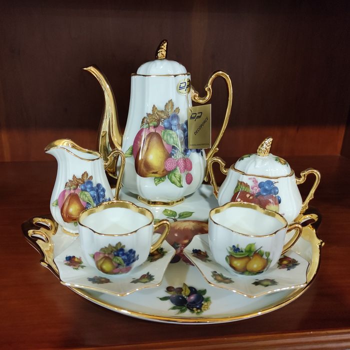 Serviço de café loiça decorativo