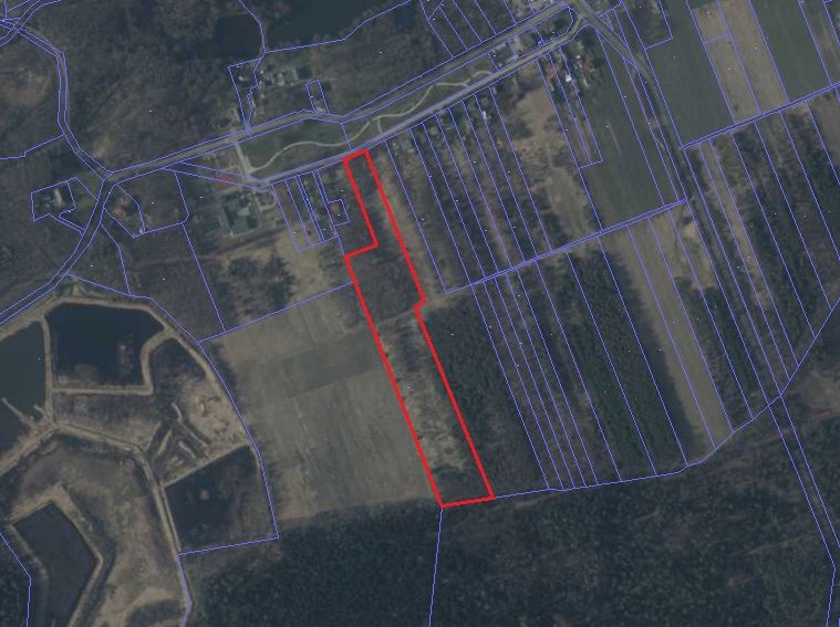 Sprzedam działkę rolną z mozliwością zabudowy