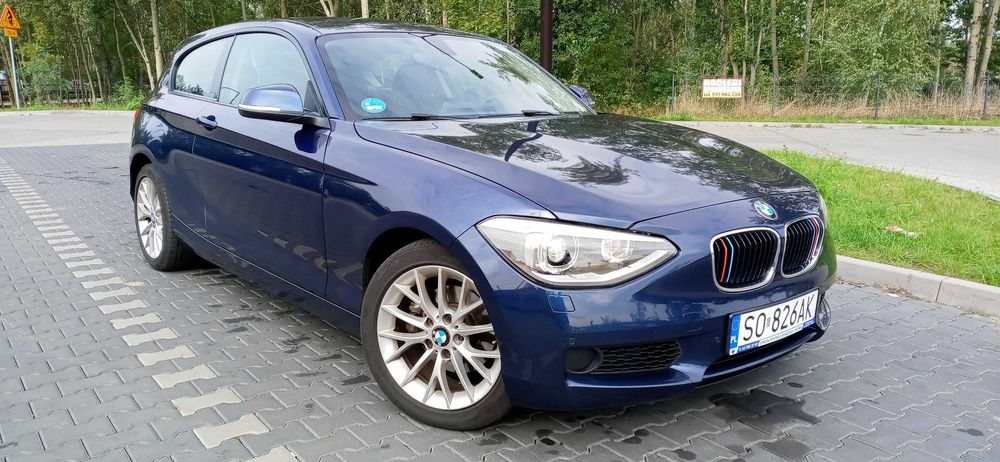 BMW 120d 184KM 3Drzwi Xenon Led Klimatronik Park Navi Alum Bezwypadek