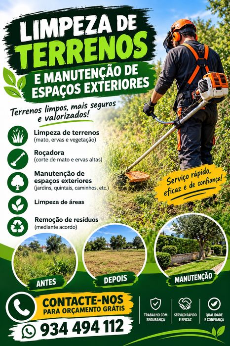 Limpeza de terrenos