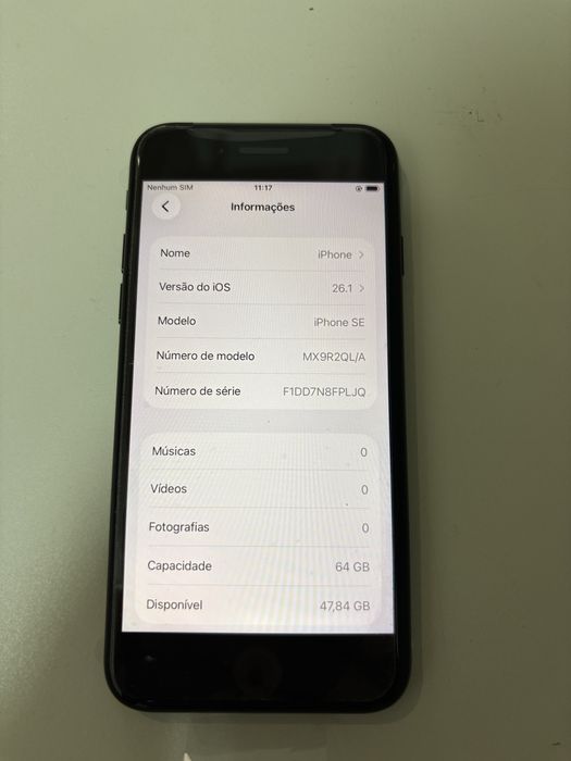 Iphone SE 2022 (2 geração)