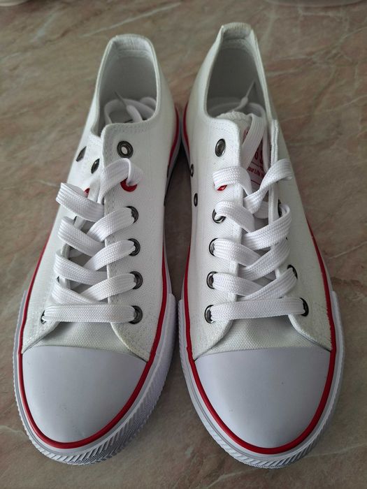 Białe Trampki damskie Big Star