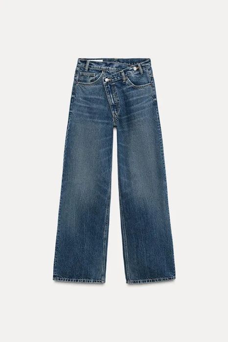 Джинси Zara з блискавкою