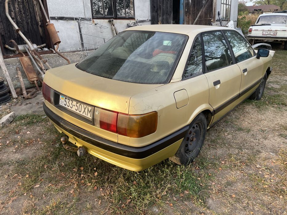 Продам Audi80 1.8б 1987р