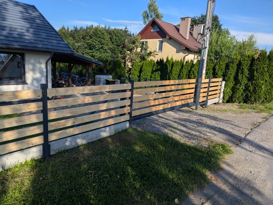 Przęsła ogrodzeniowe