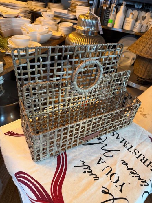 Riviera Maison organizer rattanowy