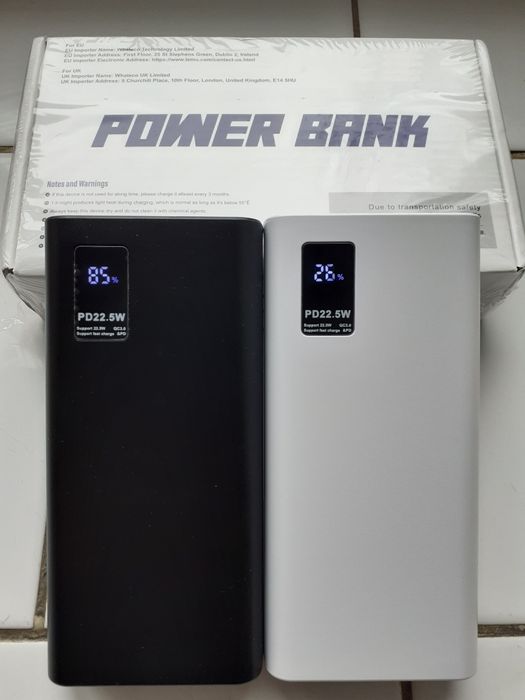 НОВЫЙ PowerBank"BYJP"На 20.000 mАh,С Функцией БЫСТРОЙ ЗАРЯДКИ На 22,5W