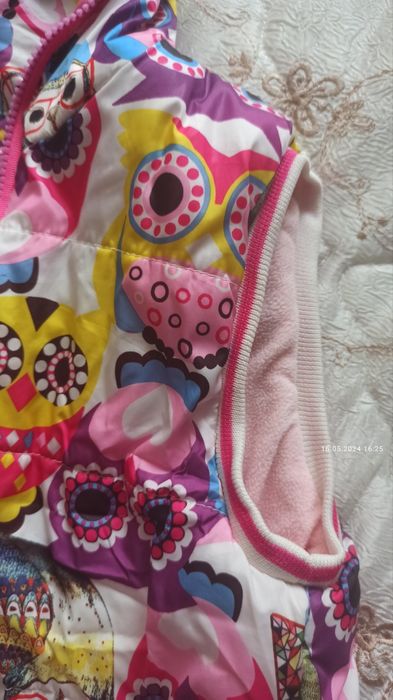 Жилетка на 4-6 лет, р. 122/134 см
