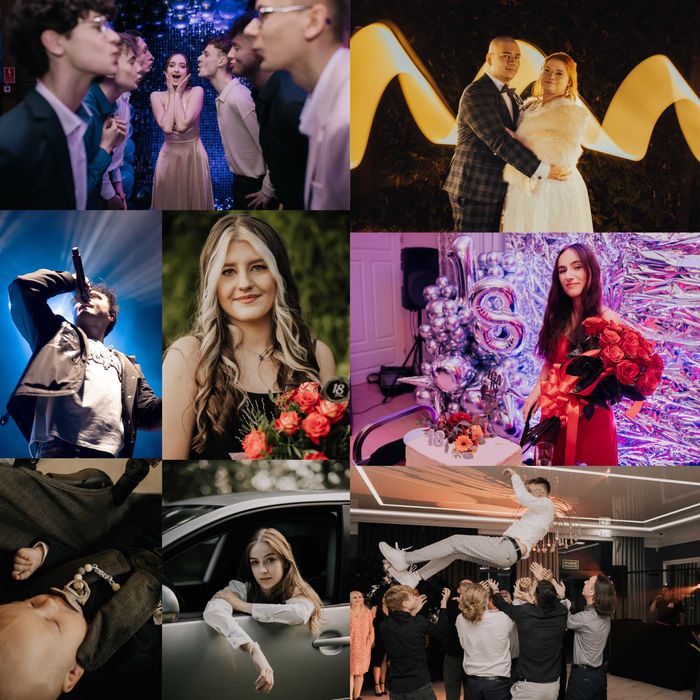 Fotograf - ślub, urodziny, chrzciny, komunie