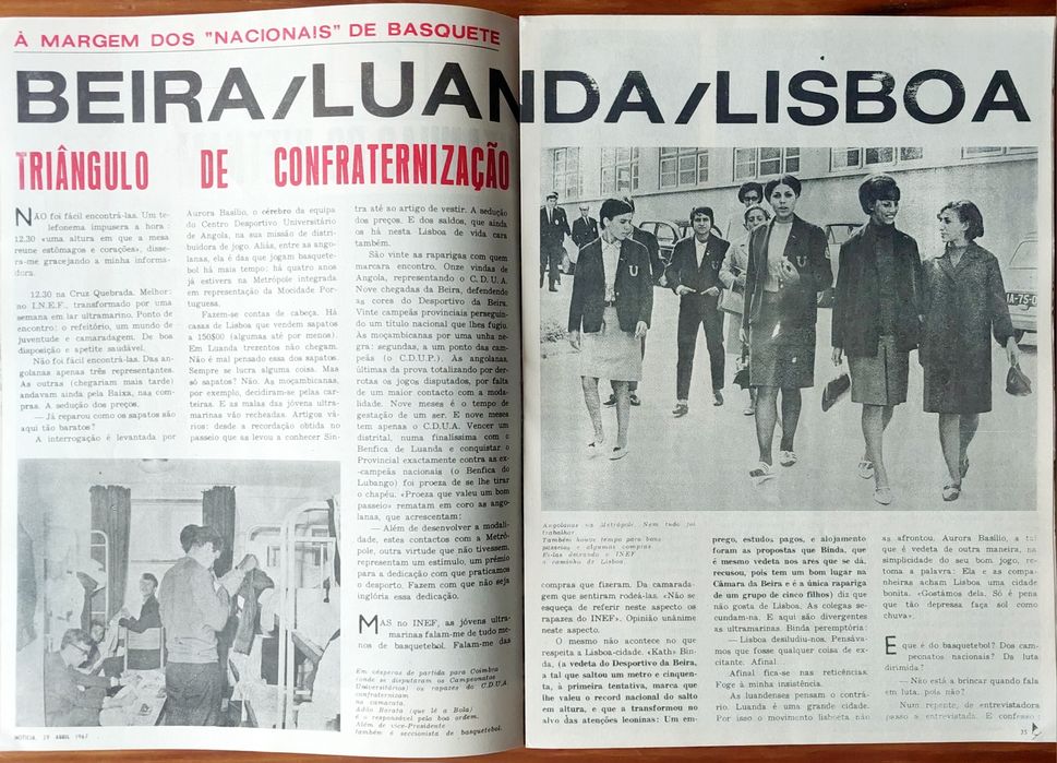 Revista NOTÍCIA 1967 Luanda