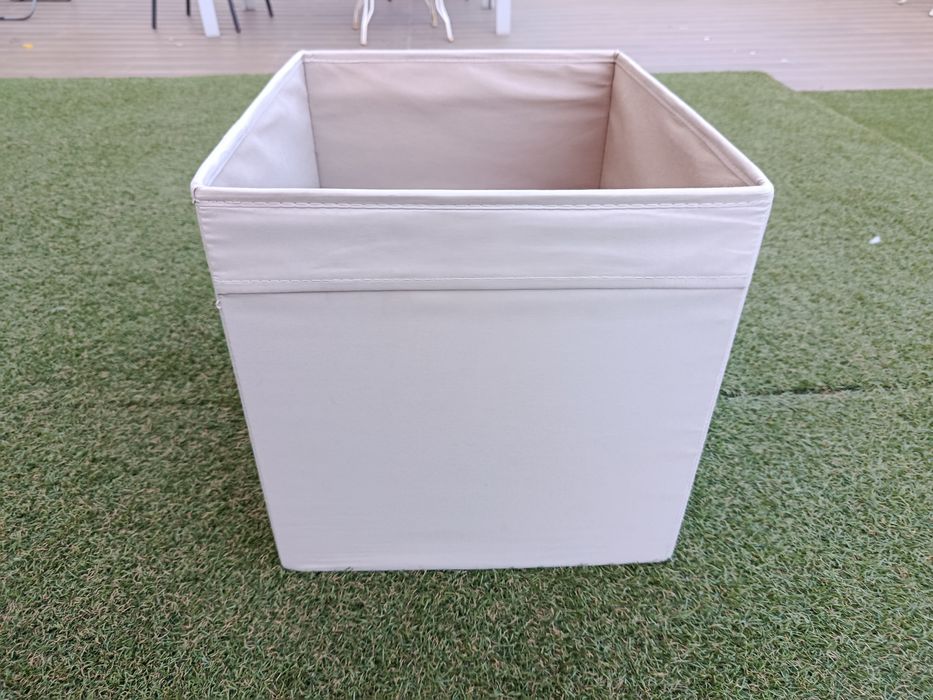Caixa organizadora Ikea Dröna bege | Ikea Dröna beige storage cube