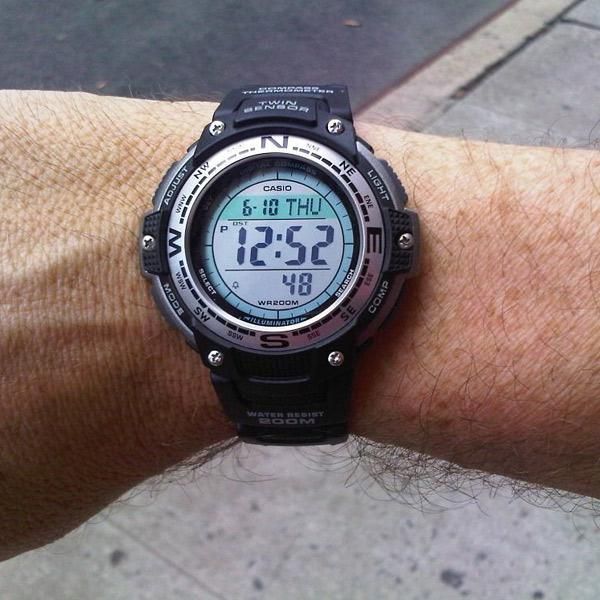 Мужские часы Casio SGW-100-1V ! Оригинал! Фирменная гарантия 2 года!