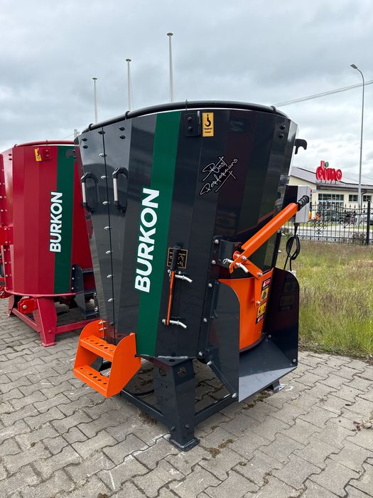 Mieszalnik paszowy paszowóz stacjonarny Burkon 1,5 Nowy