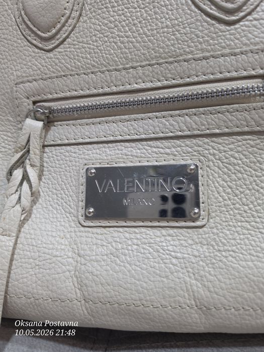 Сумка Valentino Италия, натуральная,кожа/замша
