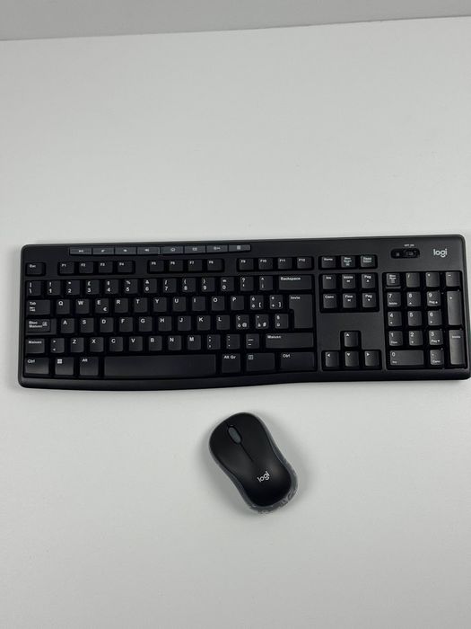 Zestaw (klawiatura + mysz) Logitech MK270 Wireless Combo Black Italian