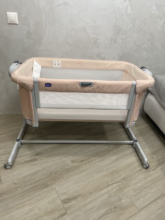 Дитяче ліжко-колиска chicco magic evo / кроватка/ ліжечко