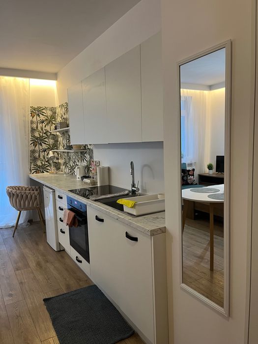 Nowoczesny apartament 30 m2 w sercu Łodzi +siłownia . Taras na dachu i komórka lokatorska !