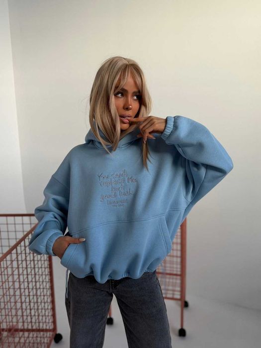 La manuel bluza blow up błękitna