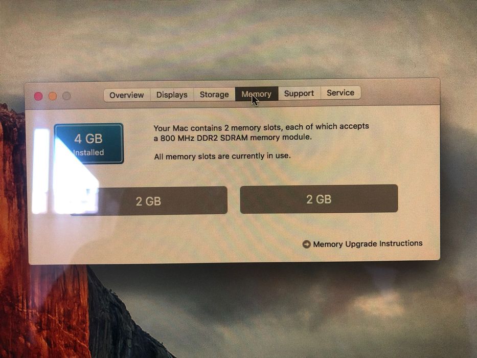 iMac 24" 500GB SSD + 4GB ram