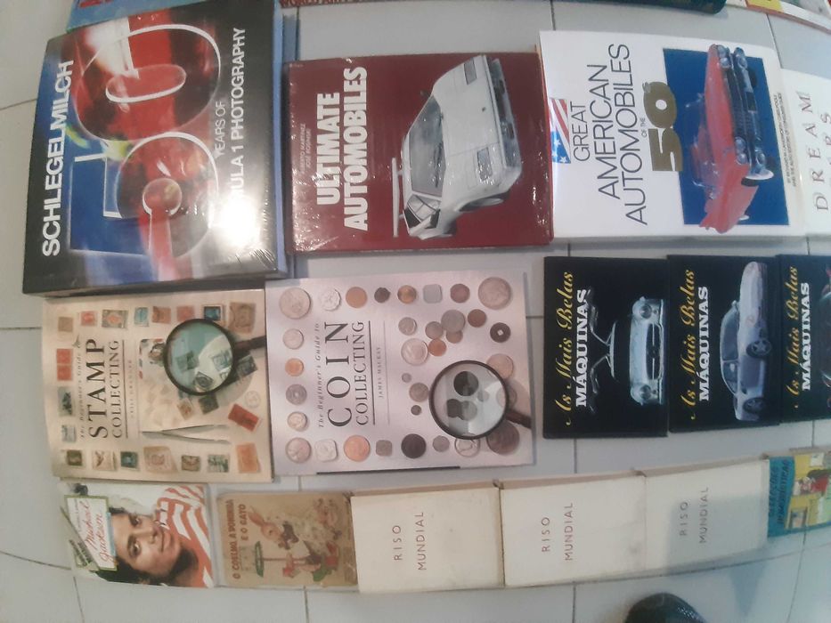 Livros raros, antigos e  banda desenhada troco gps autocaravana