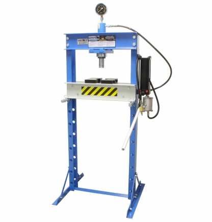 Prensa Hidráulica c/ Bomba Lateral e Manómetro 20 Ton. AP28