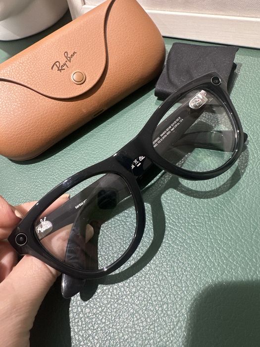 Смарт очки с камерой Ray Ban фотохромные, Skyler