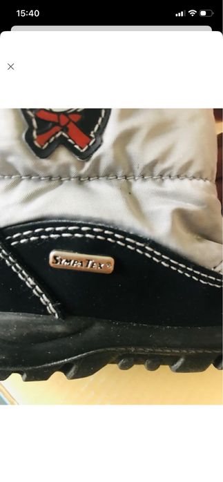 Дитячі чобітки 25 розміру