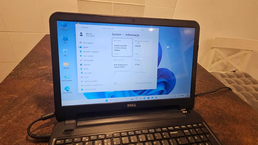 Dell Inspiron 15-3521 Intel Core i3/8GB/120GB WINDOWS 11