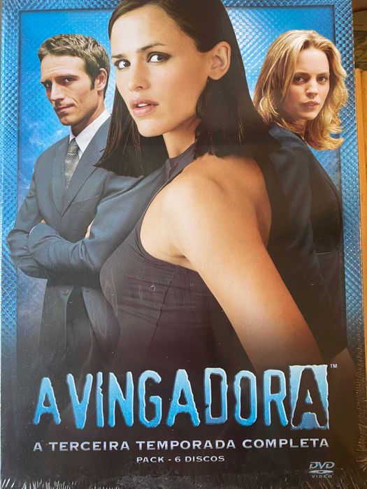 A Vingadora (Alias) Primeira, segunda, e terceira temporada DVD selado