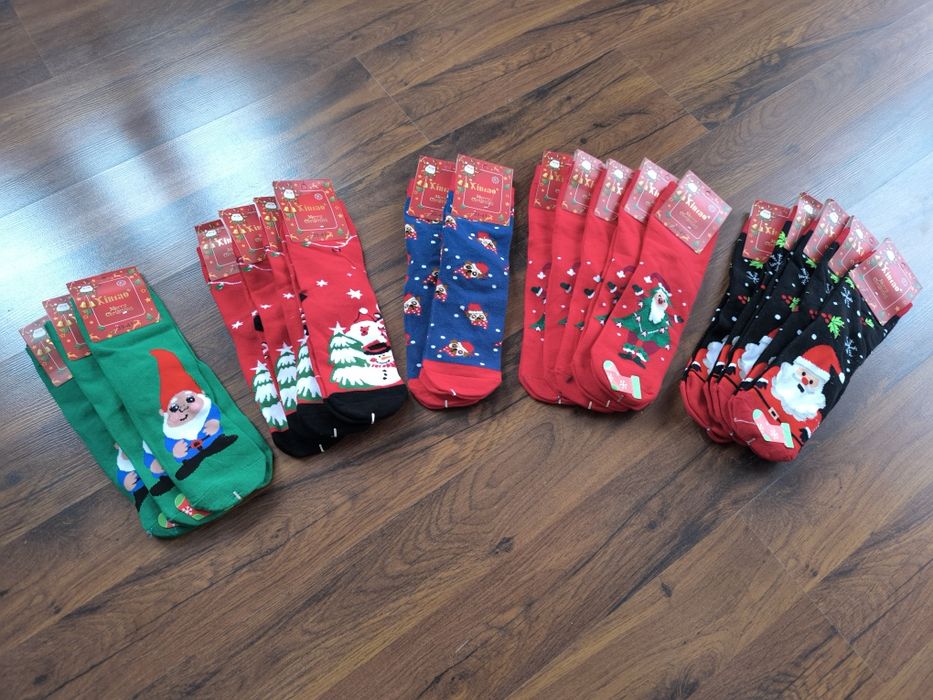 Skarpety świąteczne 39-41 r NOWE