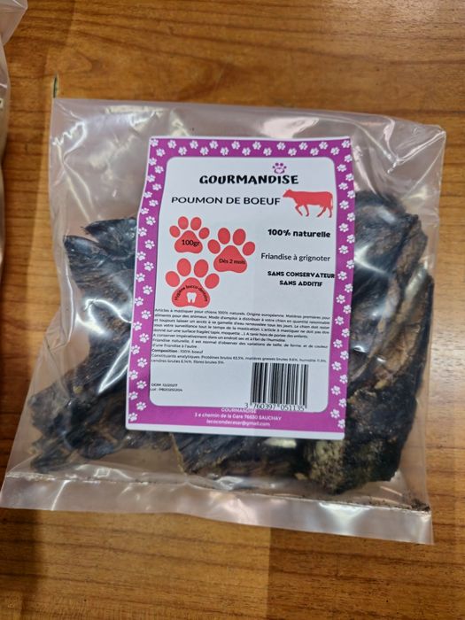 Snacks para cães 100% Naturais de roer