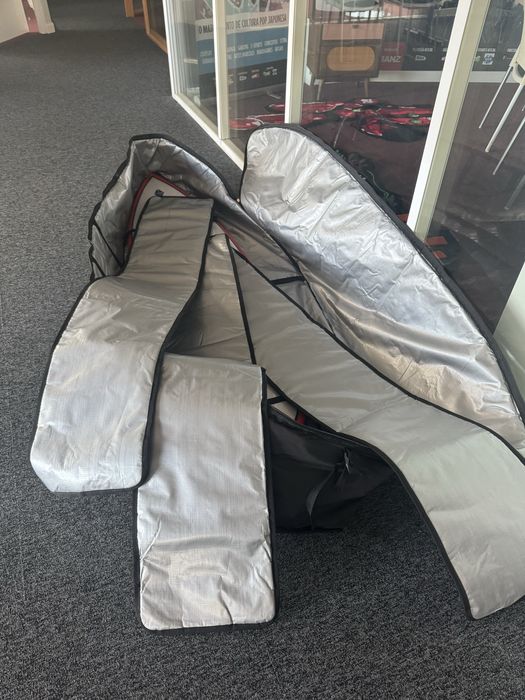 Capa de viagem para 4 pranchas/ sarcófago para até 4 pranchas 7 pés