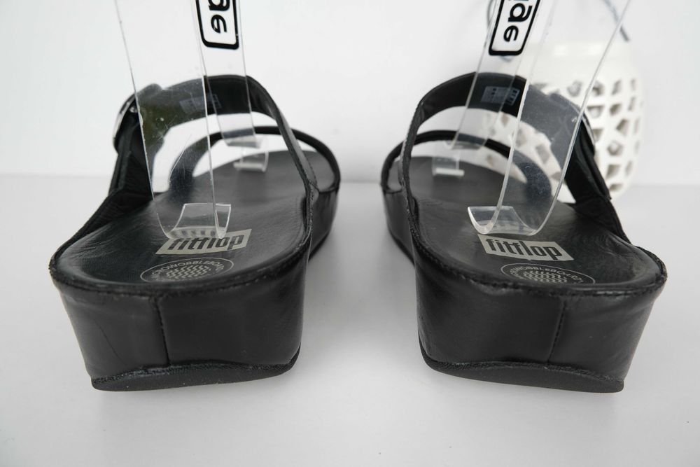 FitFlop skórzane klapki r 39