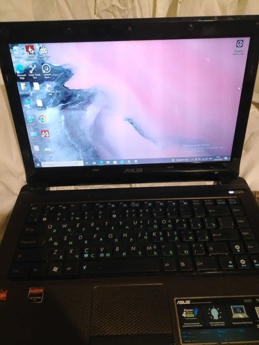 Мощь НОВИЙ ноут ASUS K42D комп'ютер пк автономний потужний акум ігри hdd gtx rtx відеокарта ноутбук мощна батарея