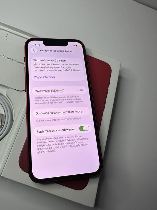 iPhone 13 mini 128GB | 100% Baterii | Świetny stan!