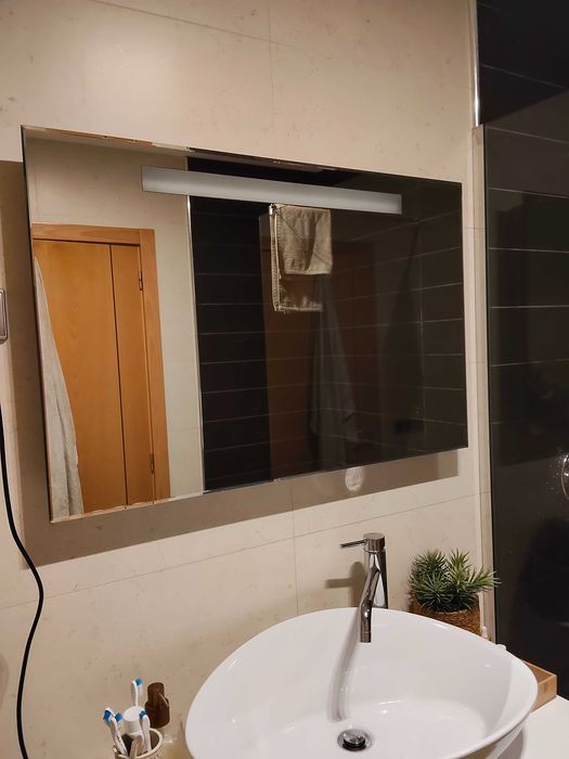 Espelho de WC com luz