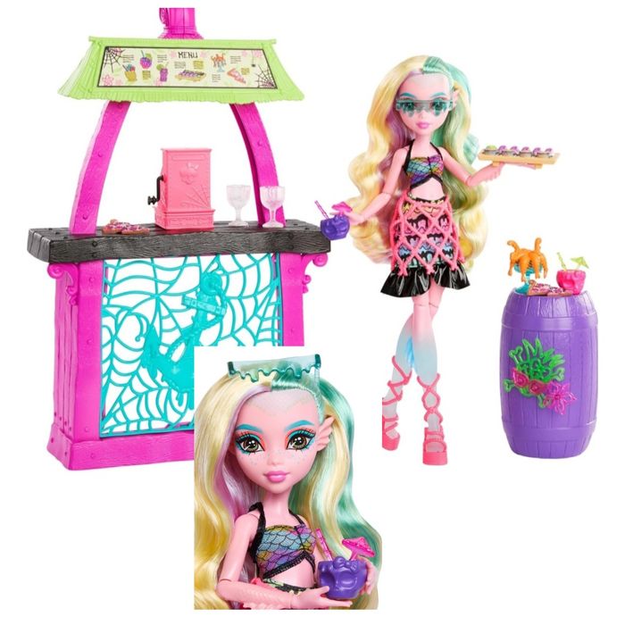 Лялька monster high Lagoona blue  монстер хай Лагуна Snack Shack