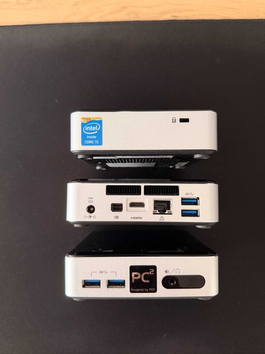 Intel NUC D54250WYK i5 / 16GB RAM / mSATA 60GB – 3 sztuki homelab