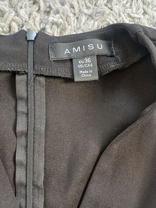 Sukienka Mała czarna Amisu rozmiar 36 S