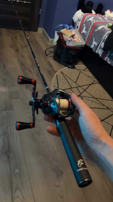 zestaw castingowy travel multiplikator ultralight