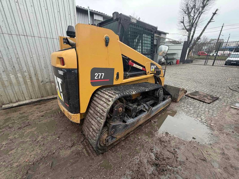 Мінінавантажувач гусеничний Caterpillar 277B бобкат,bobcat