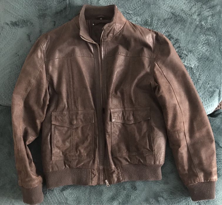 Skóra pilotka kurtka rozmair XL