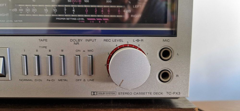 Stereo Cassette Deck TC-FX3